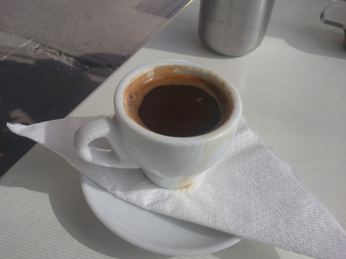Greek Coffee at Eros